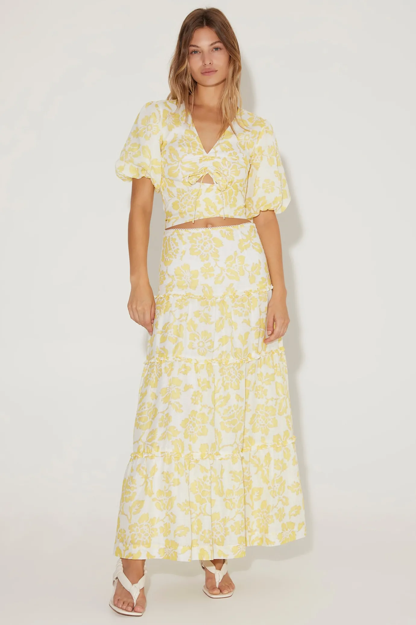 Hansen & Gretel Milly Top Soliel Floral Outlet