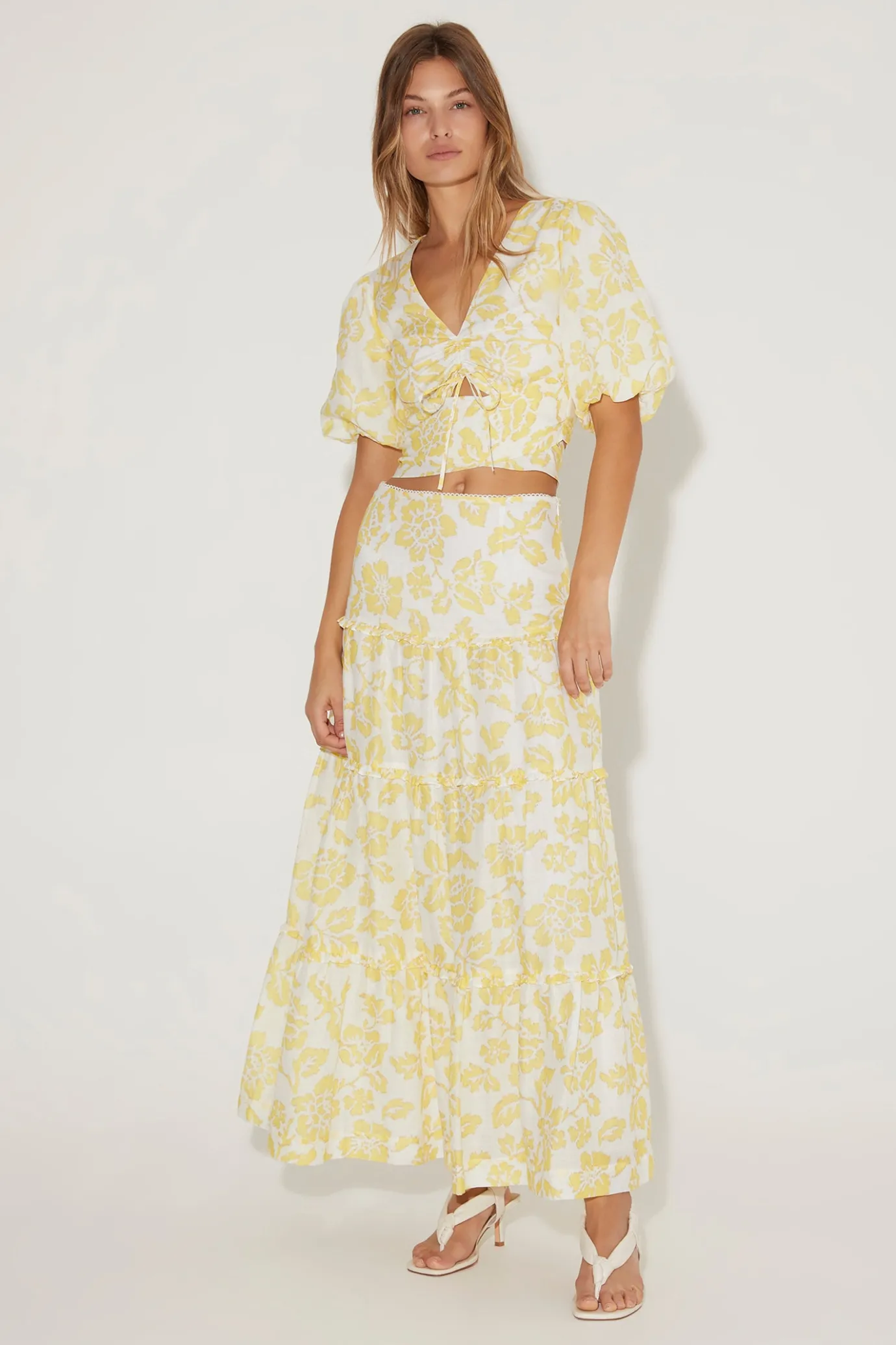 Hansen & Gretel Milly Top Soliel Floral Outlet