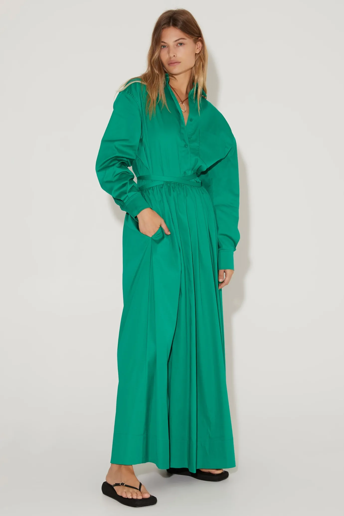 Hansen & Gretel Miriam Skirt Jade Green Clearance