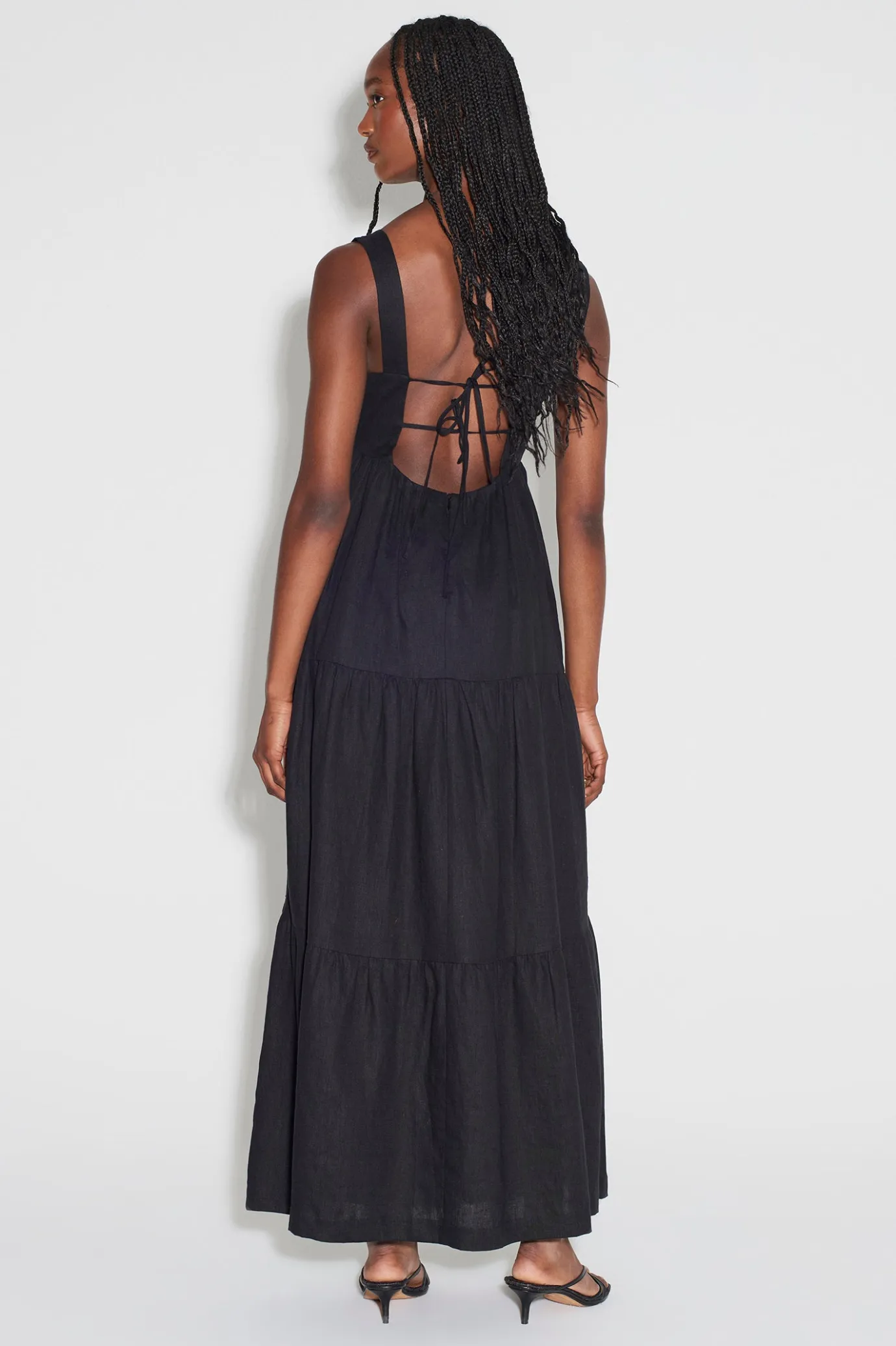 Hansen & Gretel Mona Dress Black Flash Sale