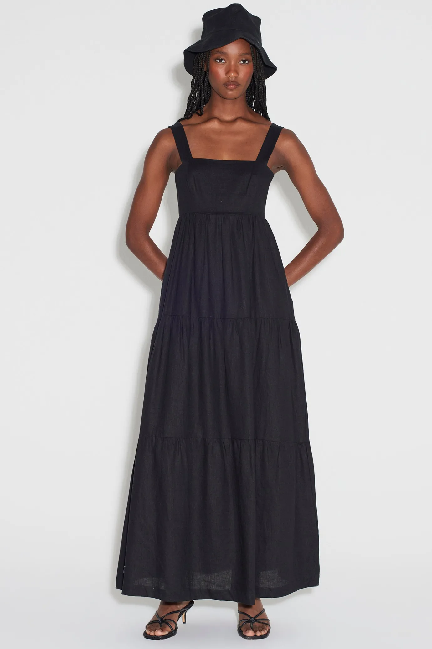 Hansen & Gretel Mona Dress Black Flash Sale