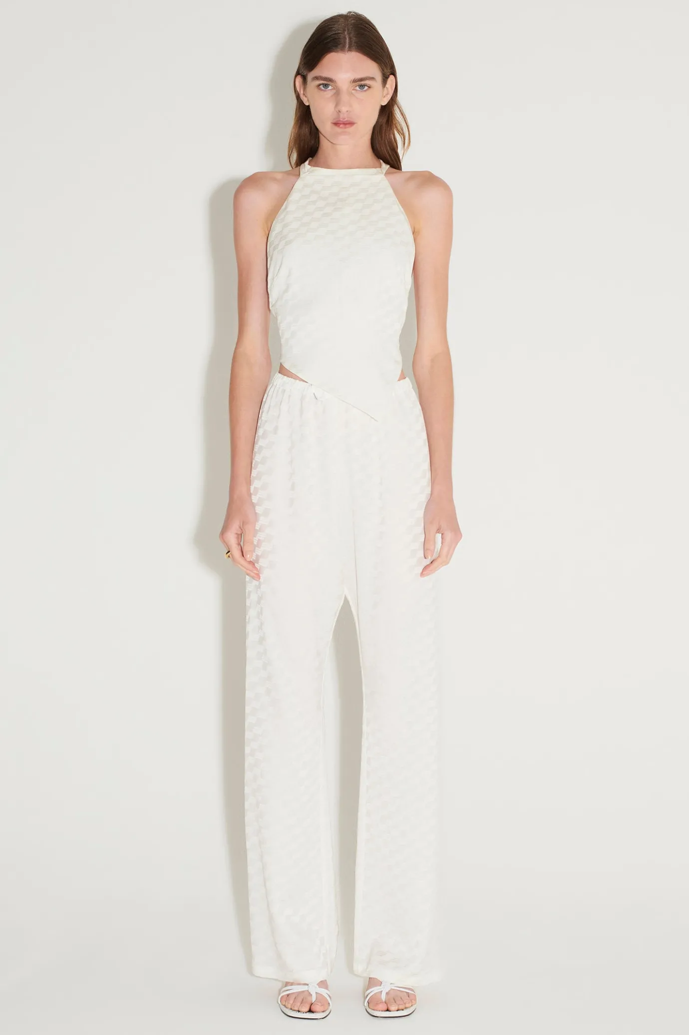 Hansen & Gretel Nash Pant White Fashion