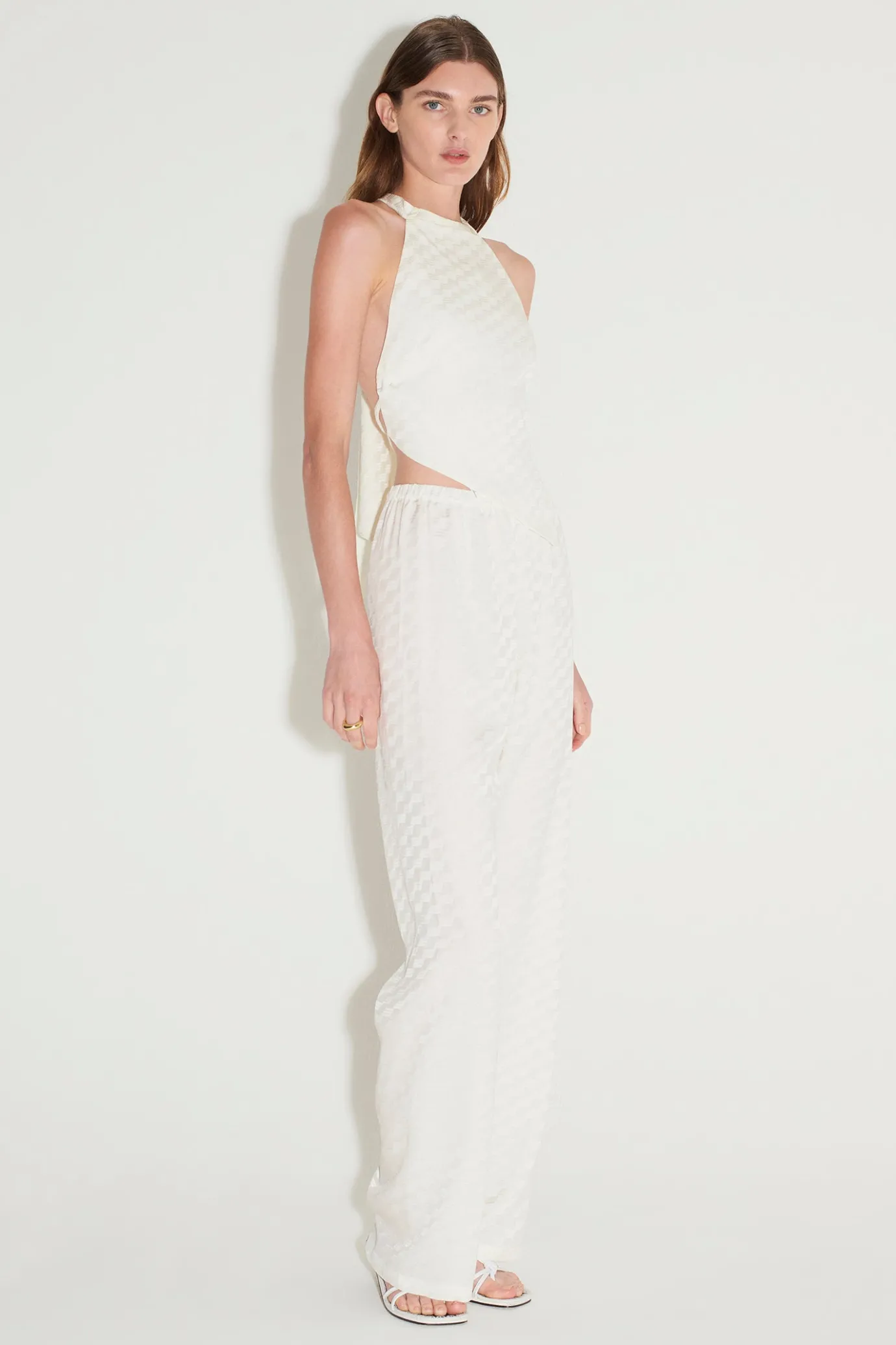 Hansen & Gretel Nash Pant White Fashion