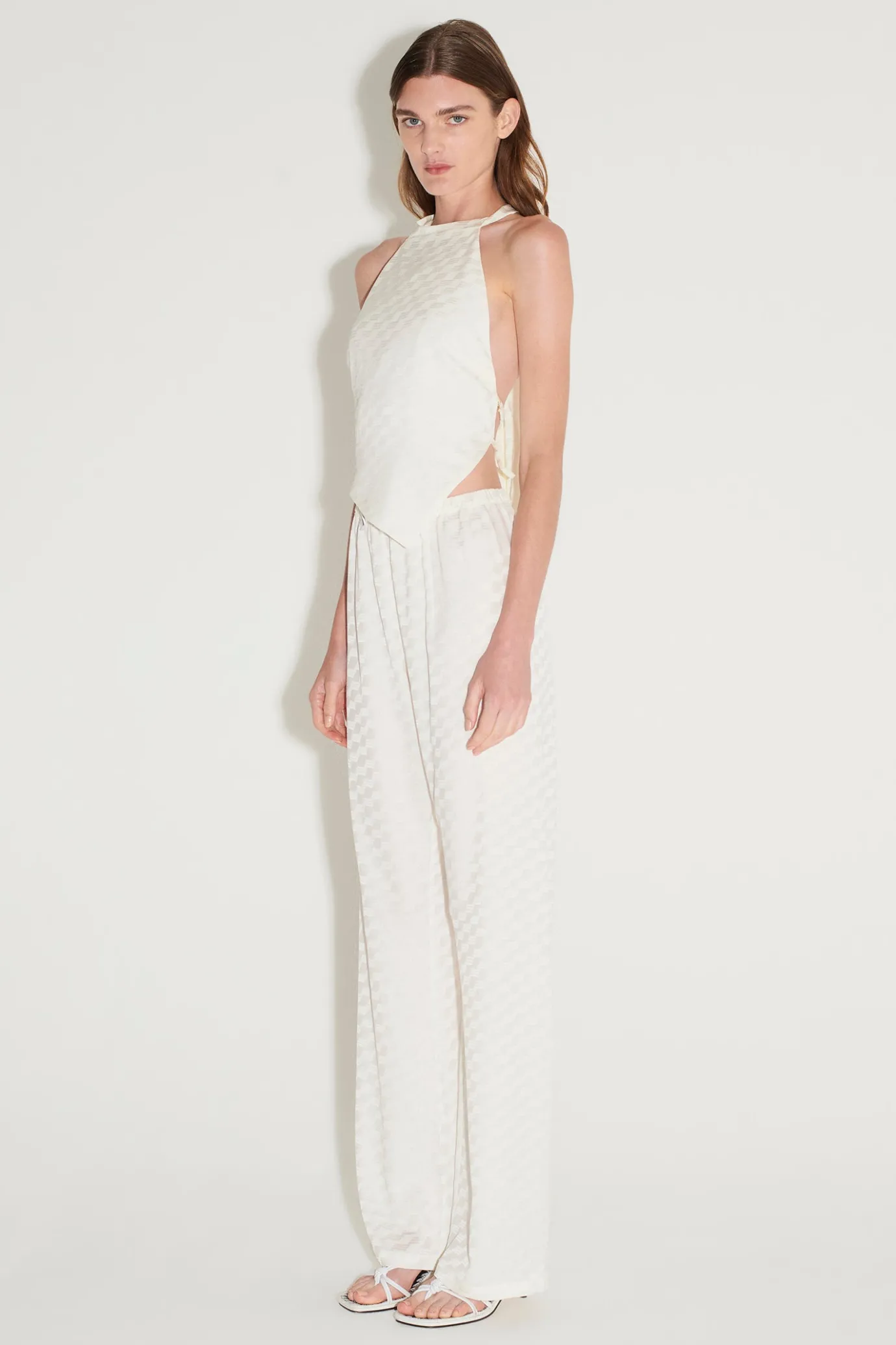 Hansen & Gretel Nash Pant White Fashion