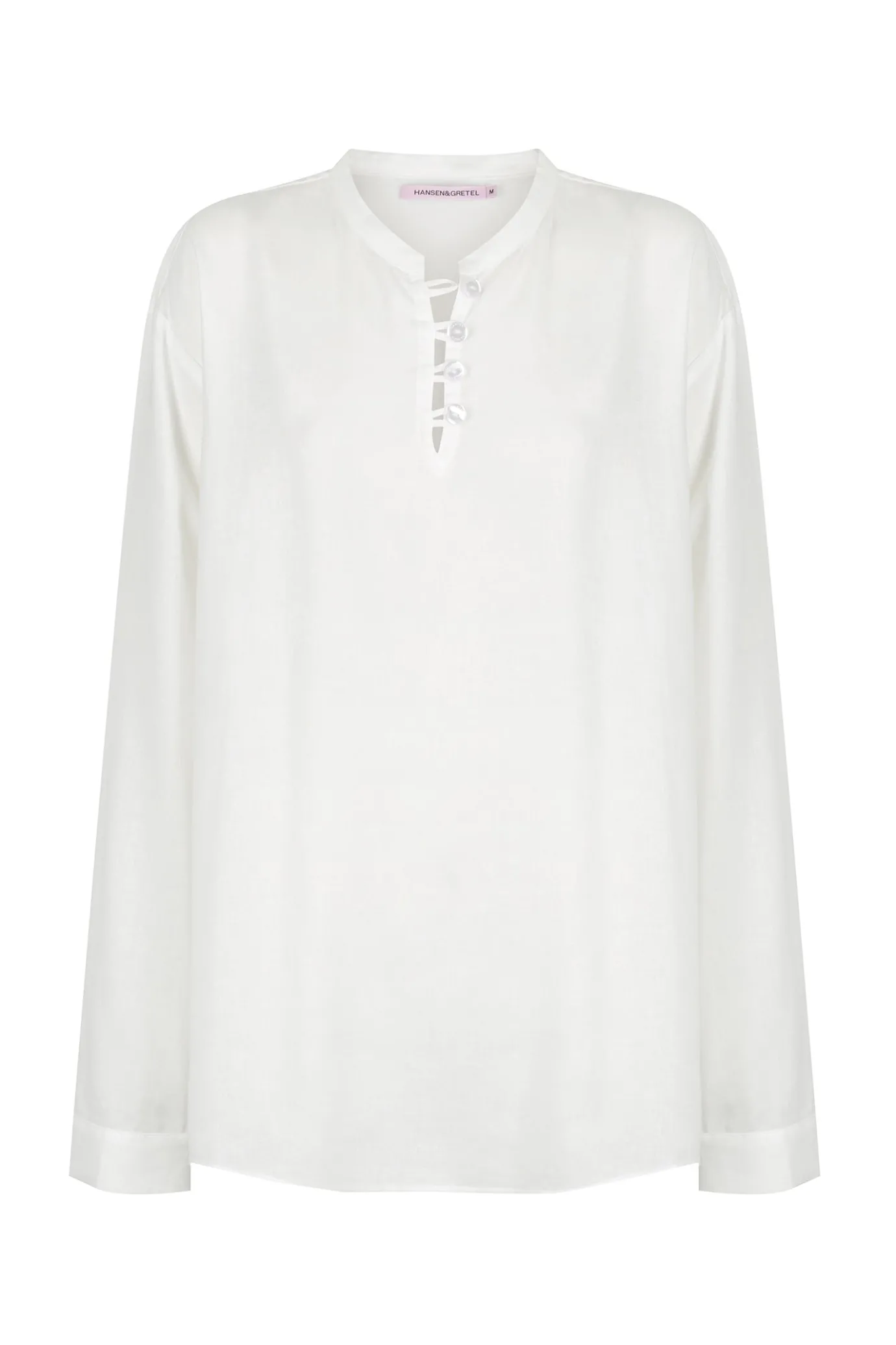 Hansen & Gretel Nathaniel Shirt Ivory Fashion
