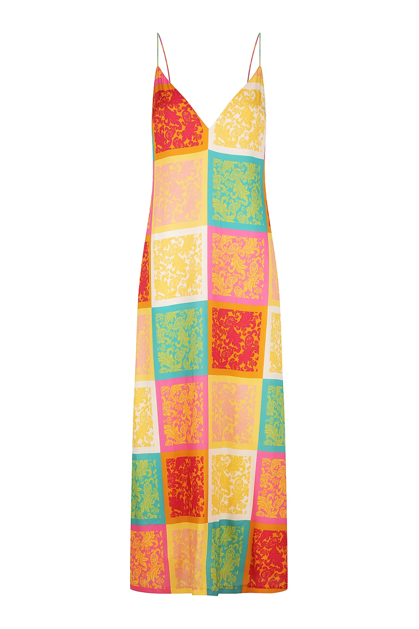 Hansen & Gretel Nola Slip Dress Paisley Tile Cheap