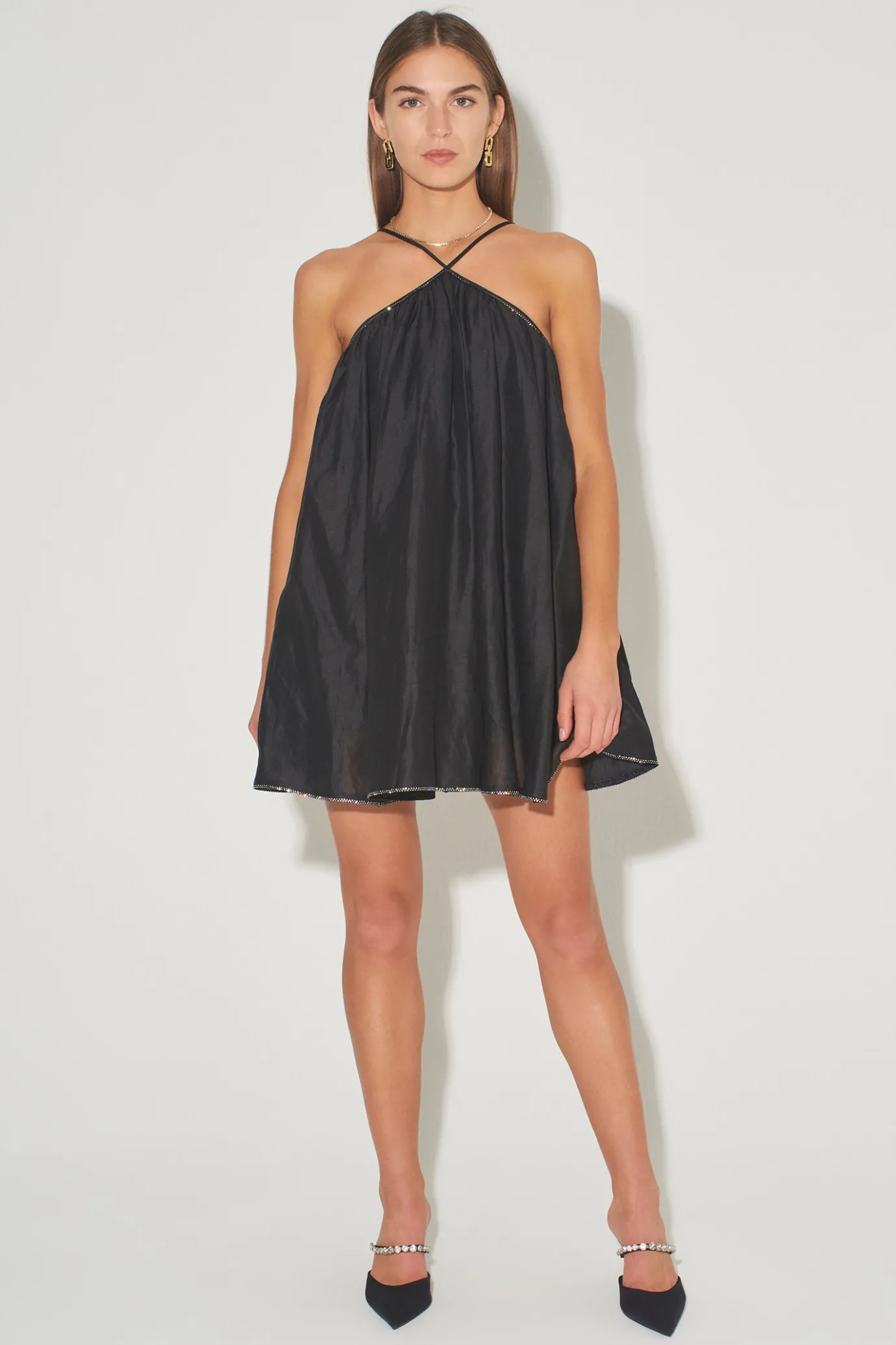 Hansen & Gretel Paolo Backless Mini Dress Black Online