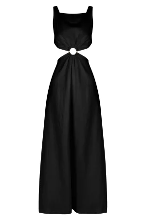 Hansen & Gretel Paros Dress Black Cheap