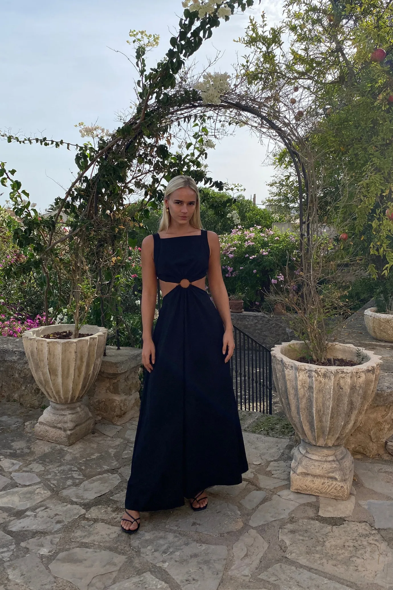 Hansen & Gretel Paros Dress Black Cheap