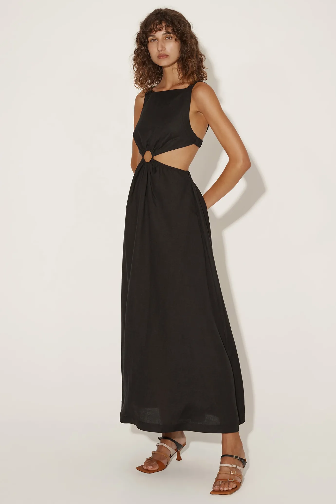 Hansen & Gretel Paros Dress Black Cheap