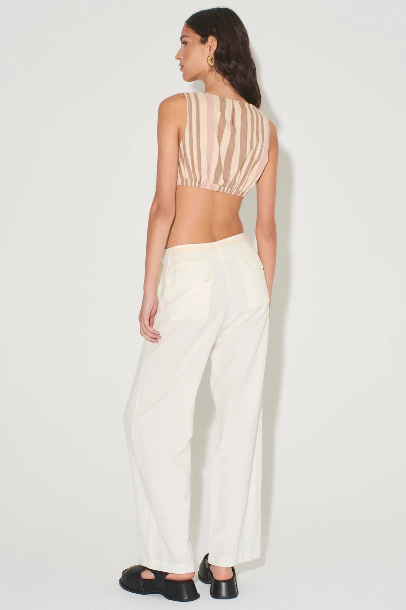 Hansen & Gretel Pearl Top Stripe Handloom Best