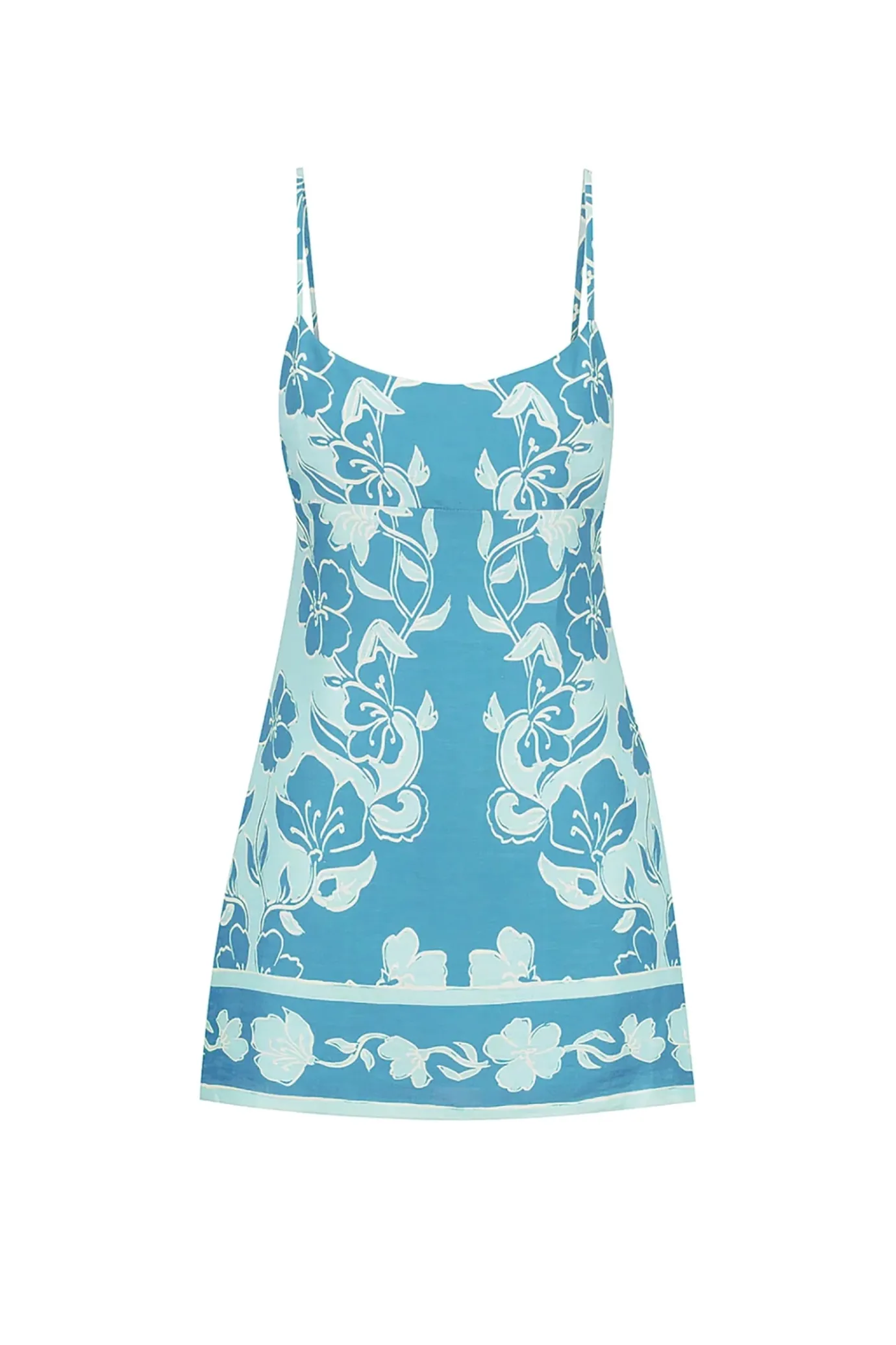 Hansen & Gretel Reef Mini Dress Blue Lagoon Outlet