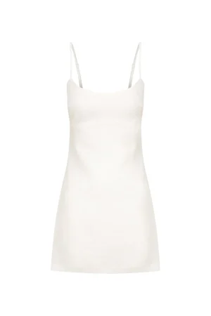 Hansen & Gretel Reef Mini Dress Ivory Sale
