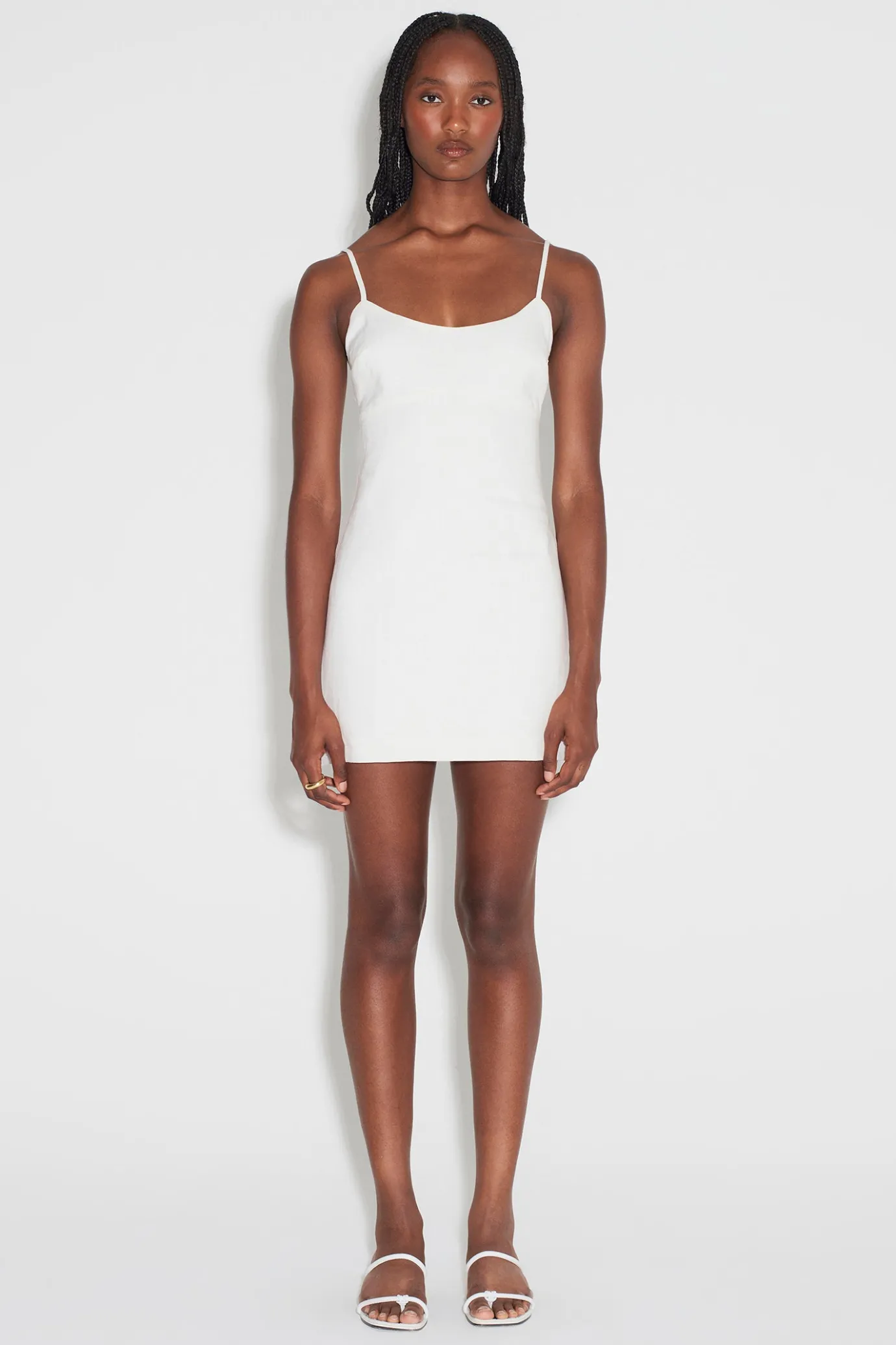 Hansen & Gretel Reef Mini Dress Ivory Sale