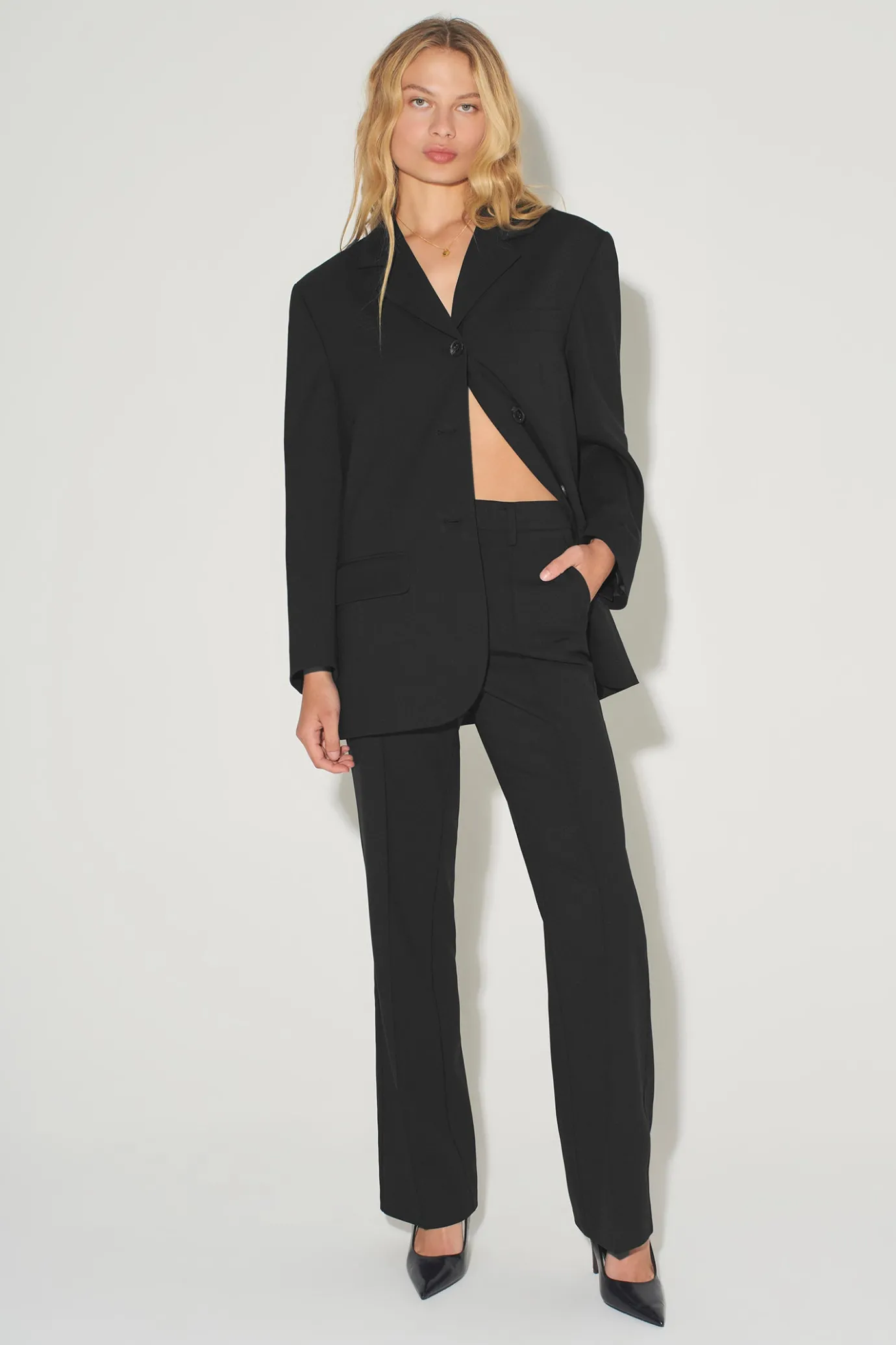 Hansen & Gretel Regina Suit Pant Black Sale