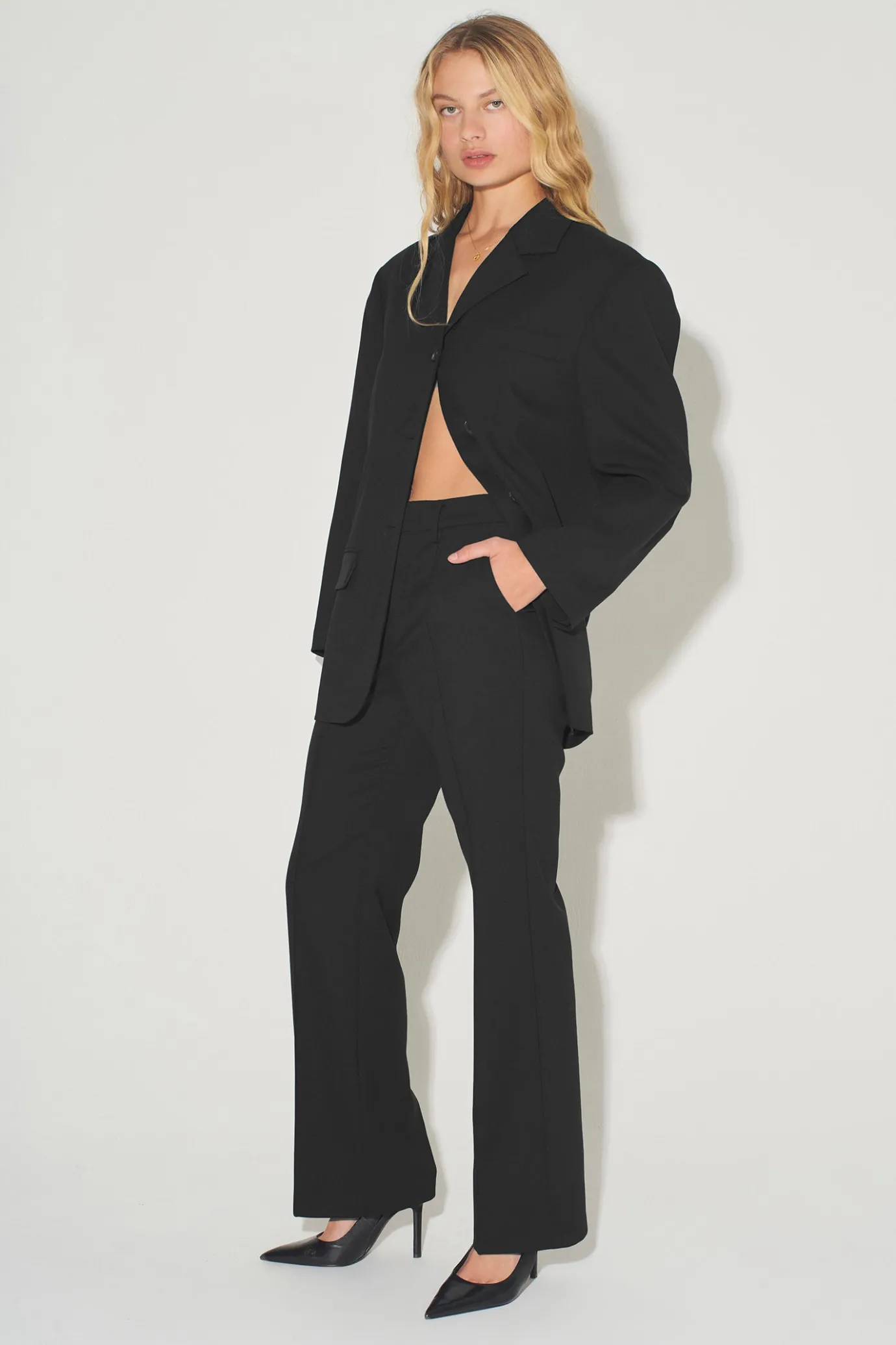Hansen & Gretel Regina Suit Pant Black Sale