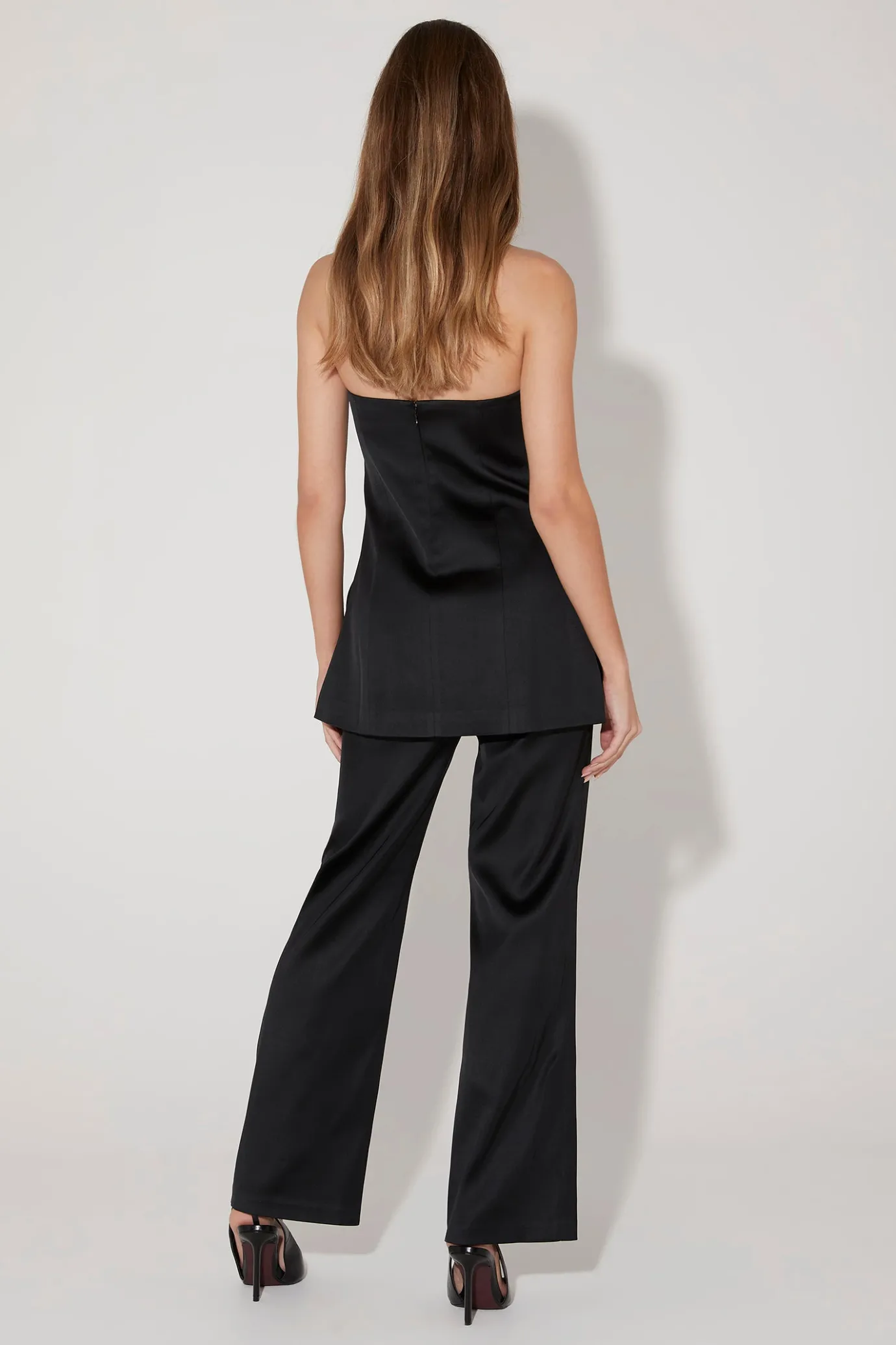 Hansen & Gretel Regina Tailored Pant Black New