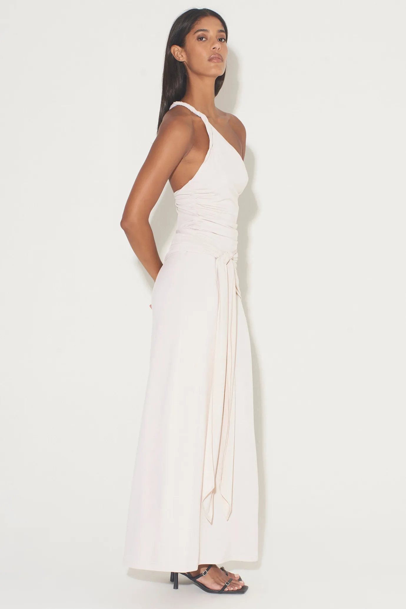 Hansen & Gretel Ricardo Jersey Top Ecru Hot