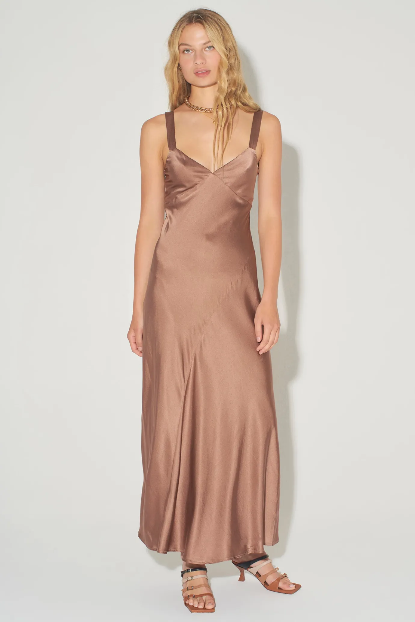 Hansen & Gretel Sadie Dress Fudge Clearance