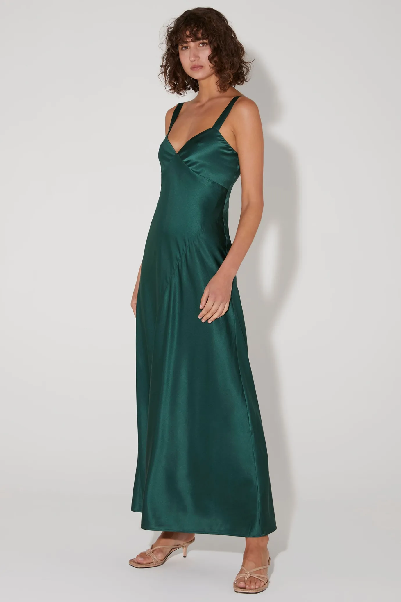 Hansen & Gretel Sadie Dress Pine Green Cheap