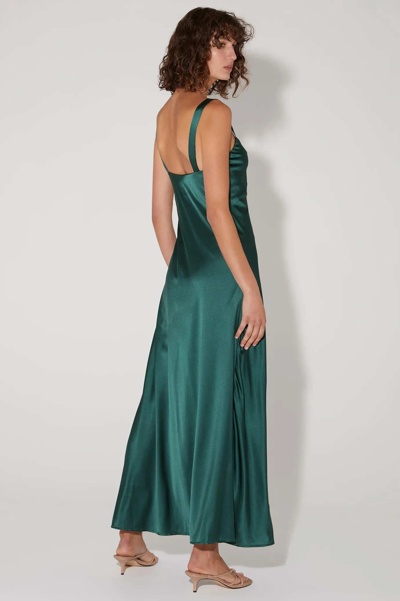 Hansen & Gretel Sadie Dress Pine Green Cheap