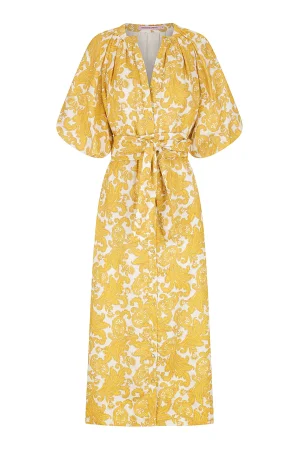 Hansen & Gretel Sol Dress Spice Paisley Hot