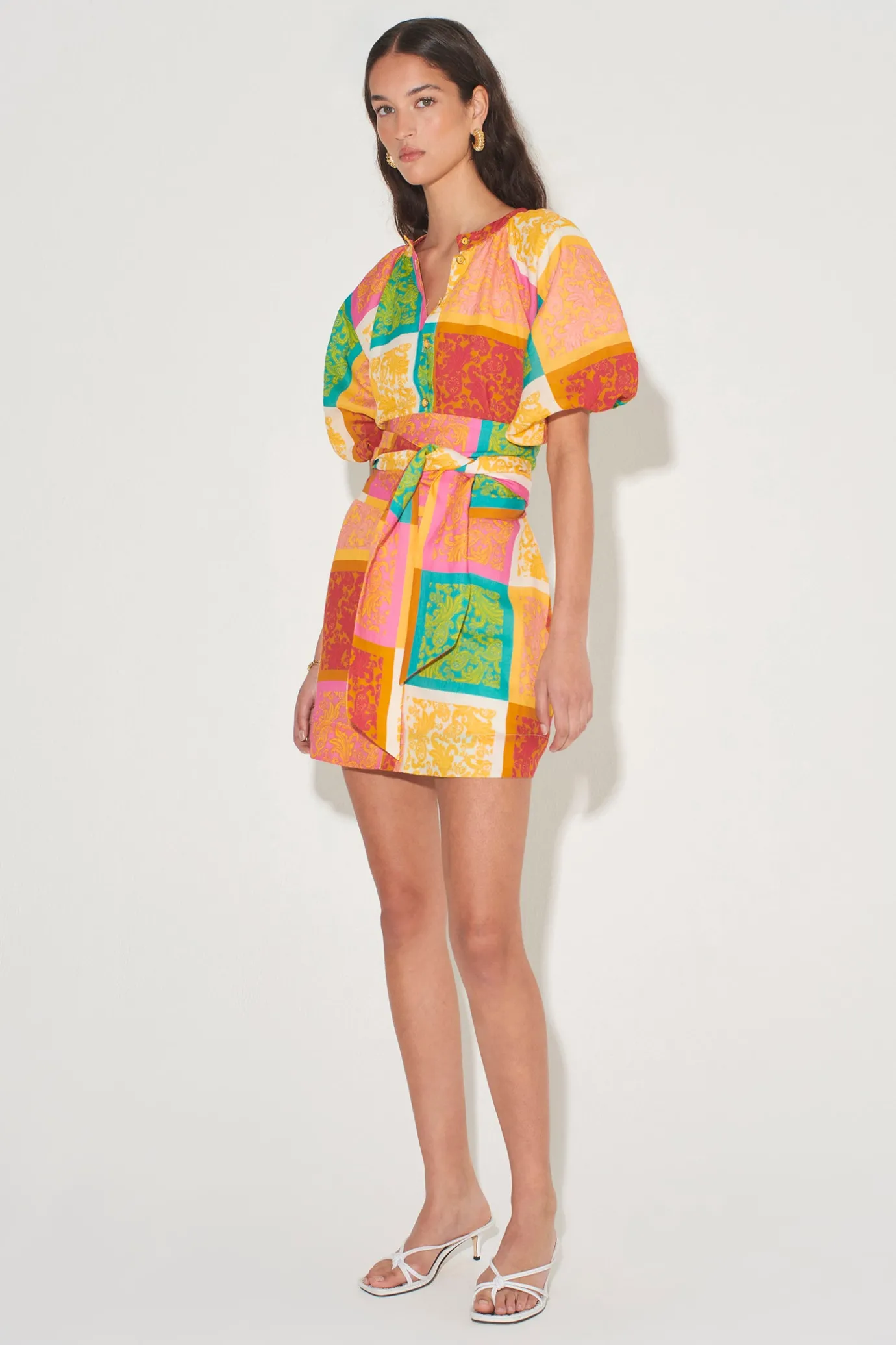 Hansen & Gretel Templeton Mini Dress Paisley Tile Store