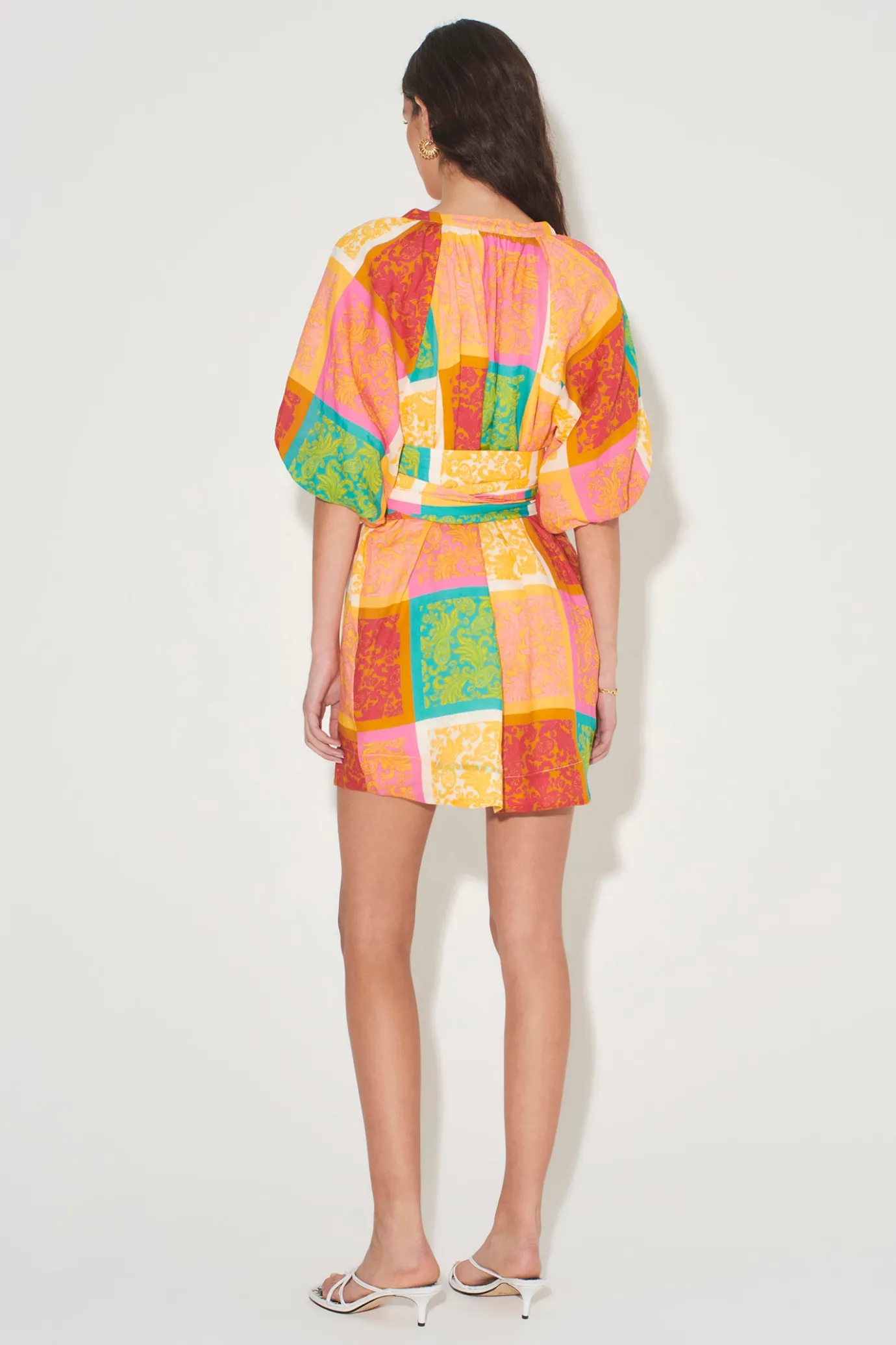 Hansen & Gretel Templeton Mini Dress Paisley Tile Store