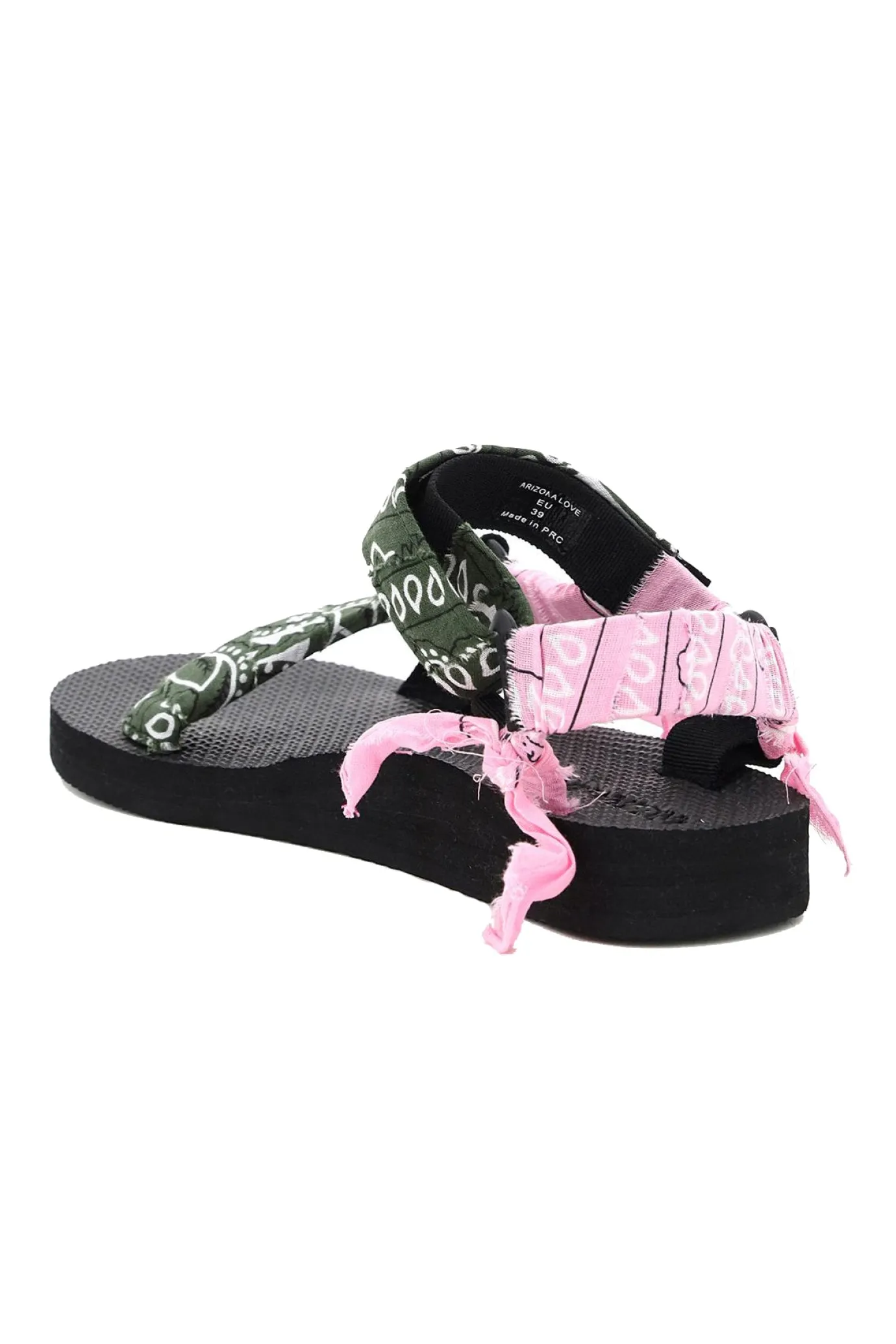 Hansen & Gretel Trekky Sandals Khaki Pink Discount