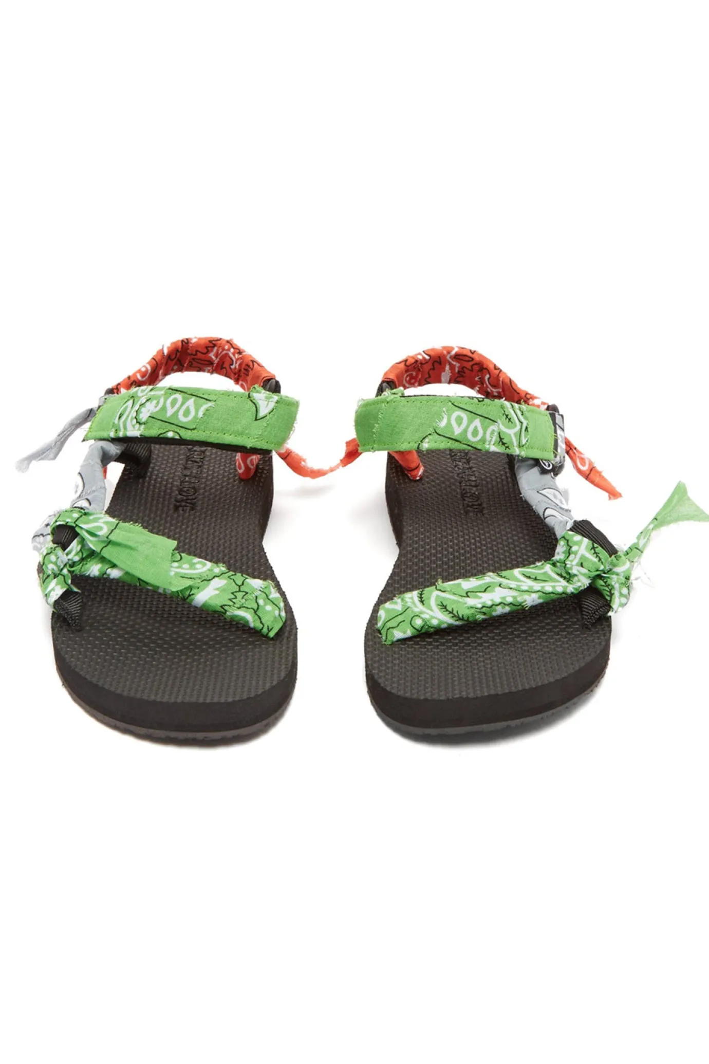Hansen & Gretel Trekky Sandals Mix Green Shop
