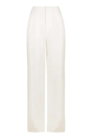 Hansen & Gretel Tully Hi Waist Pant White Best