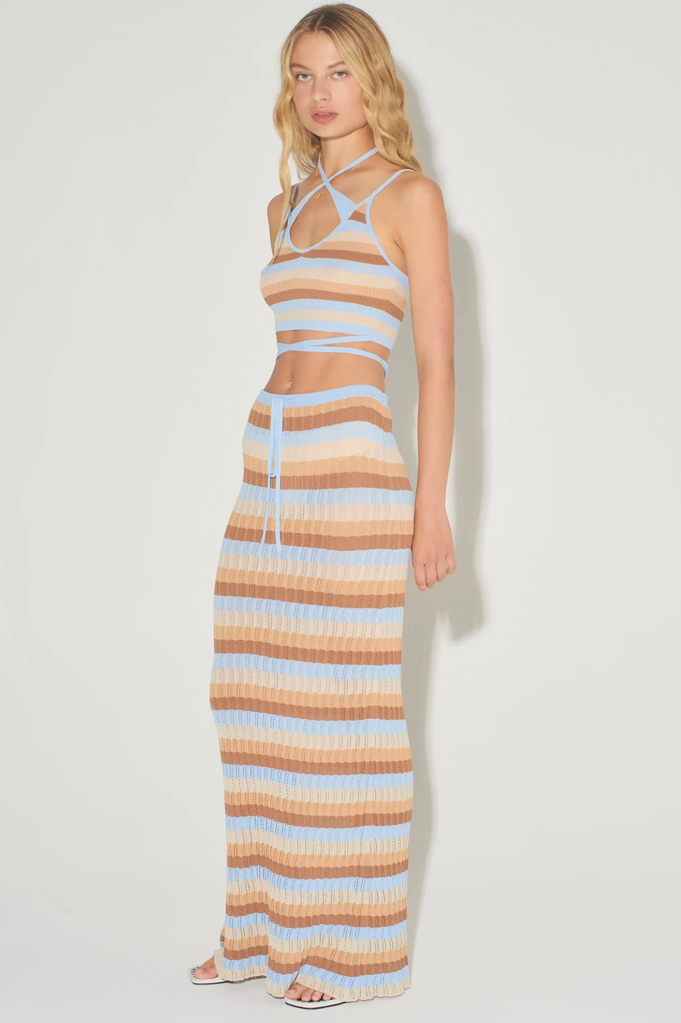 Hansen & Gretel Zeke Knit Top Sand Dunes New